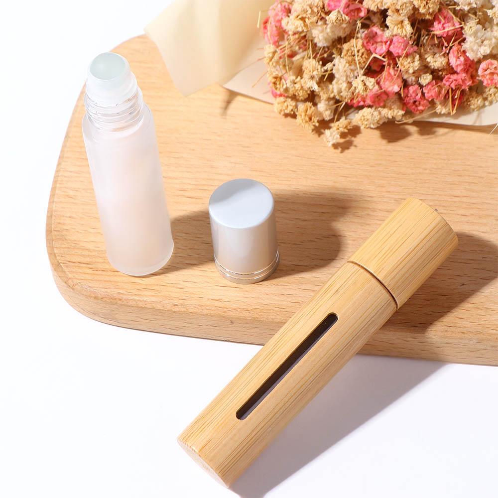 Sample Vials Matte Refillable Bottle Empty Rollerball Bottles Perfume Case Essential Oil Bottle