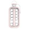 Ice Ball Maker Kettle 2 In 1 Portable Ice Ball Making Mold Water Bottle with Cover Pink