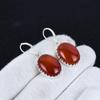 Natural Carnelian Gemstone 925 Sterling Silver Earring, Boho Silver Jewelry Dangle Earrings, Gifts For Mother Day Gifts For Her
