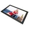 21,5-дюймовая цифровая фоторамка с IPS-экраном 1920x1080 HD рекламная машина с пультом дистанционного управления, черная
