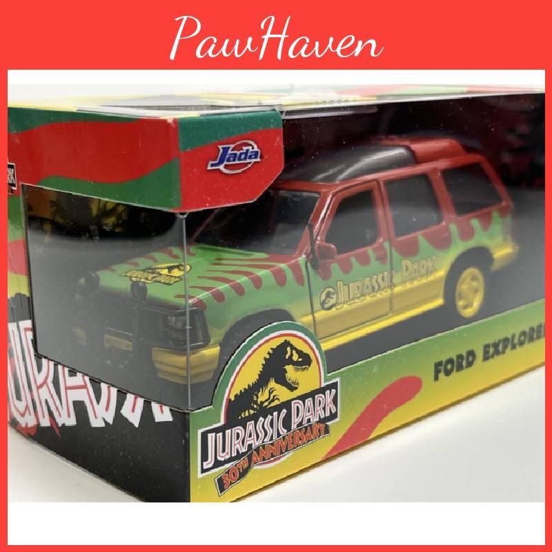Jurassic Ford Park Explorer Diecast Car Model Toy With Door Opening Effect