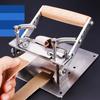 LOL-FUN Leather Peeler, Manual Leather Skiving Machine, Leather Peeler Splitter Skiver Machine for DIY Leather Processing, Crafts, and Factory Use, Ho