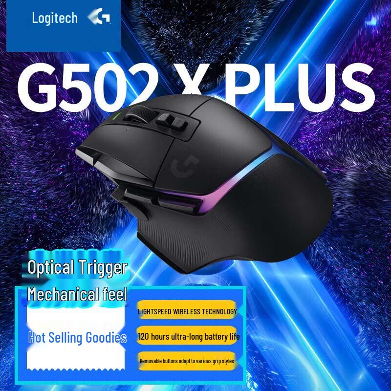 Беспроводная игровая мышь Logitech G502 X PLUS RGB