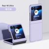 Применимый чехол-скин для складного мобильного телефона Moto Razr 40 Ultra, противоударный, с ощущением масла, для Razr 40 PC