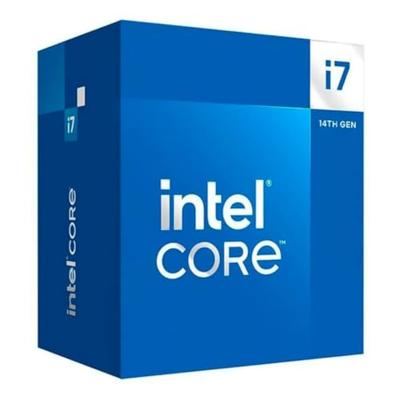 Процессор INTEL i7 14700 14-го поколения LGA1700 20 ядер 28 потоков 61 МБ 65 Вт UHD Graphics 770 Розничная версия Raptor Lake с BX8071514700 4,2 ГГц (5,4 ГГц Турбо) Вентилятор,