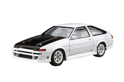 Aoshima Bunka Kyozai Масштаб Серия тюнингованных автомобилей 45 Toyota Car Boutique Club AE86 Trueno 1985 Пластиковая модель 1/24 №