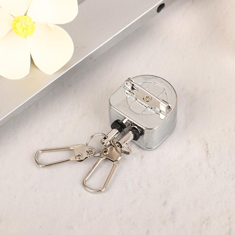 Металлическая выдвижная пряжка 25 мм, двойная выдвижная леска, защита от потери рыболовных снастей, наружная выдвижная легко выдвижная пряжка из сплава