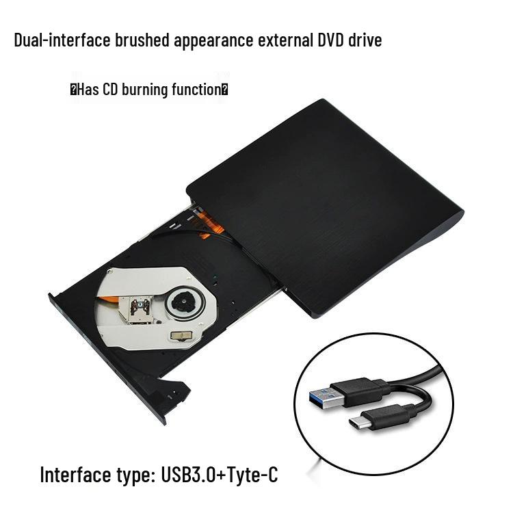 Внешний CD/DVD-резак и оптический привод USB-C 3.0 для настольных компьютеров и ноутбуков