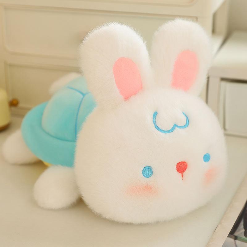 Мультяшный милый кролик черепаха плюшевый тяни за провод хвост виляет плюшевый брелок сумка кулон автомобильный брелок для ключей девочка подарок на день рождения