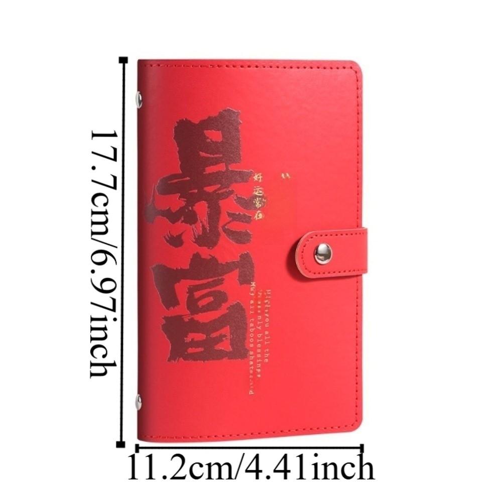 Large Capacity Binder Cash Organizer Waterproof Savings Challenge Binder  Cash Storage