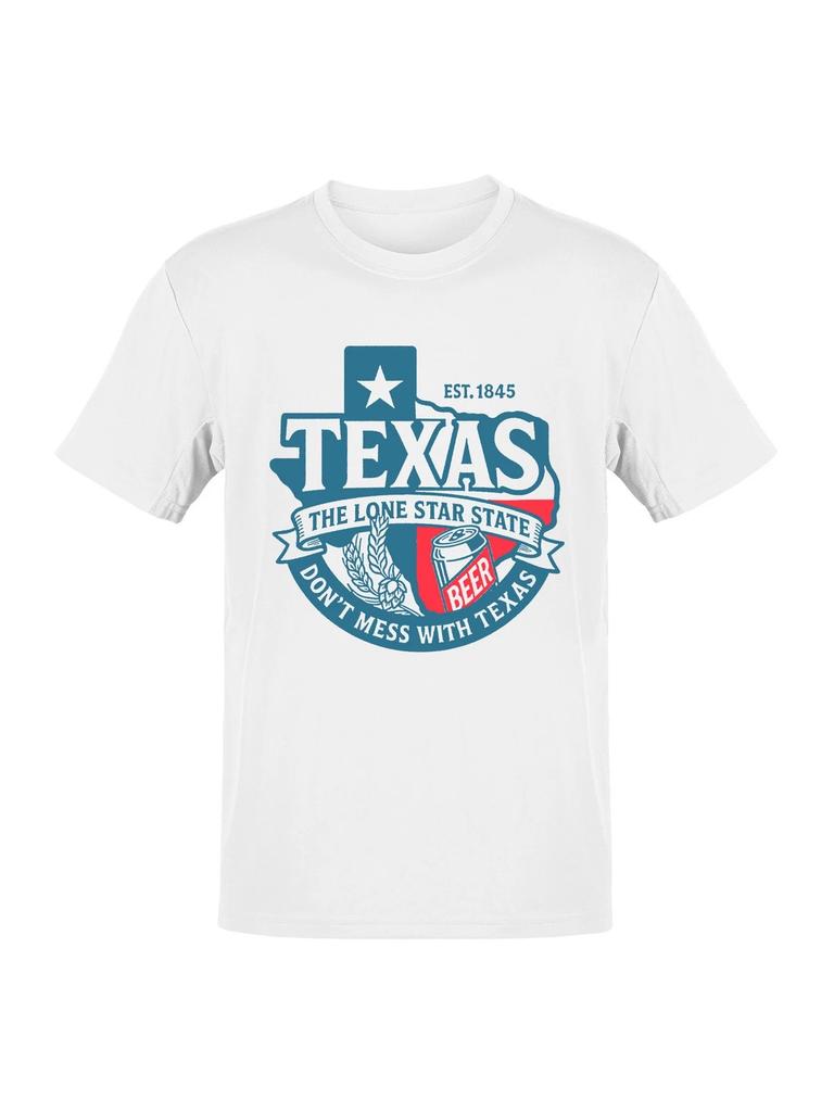 Мужская футболка с эмблемой пива Lone Star из Техаса