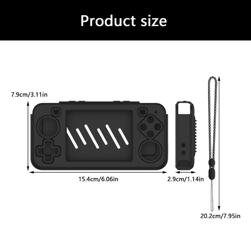 Game Console Skin Cover Protective Case for R36H Scratchproof Housing Shell Case Cover Flexible Sleeve Waterproof