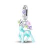 S925 Silver Glow In The Dark Beaded Butterfly Firefly Deer Pendant 925 Silver Bracelet DIY Jewelry Making Kit Accessories Set
