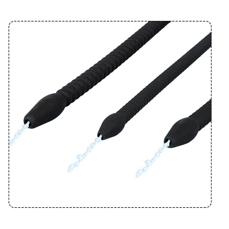 Силиконовый катетер с резьбой для мужчин, уретральная стимуляция, SM-игра