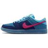 Run The Jewels x Dunk Low SB 4/20 Унисекс Кроссовки Синий Глубокий Королевский Синий Активный Розовый DO9404-400