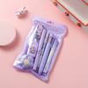 7-In-1 Stationery Set Children Back To School Gel Pen Highlighter Ballpoint Pen Eternal Pencil Tape Eraser Knife Kids Prize