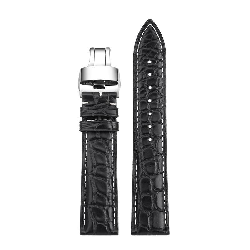 19мм 20мм 21мм 22мм 23мм Ремешок для часов из крокодиловой кожи для Tissot 1853 T035 T099 T063 Lilock T006 T41 Ремешок из натуральной кожи Мужской