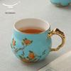 Набор из двух кружек Yong Feng Yuan Madame Porcelain Синий Западного Озера