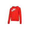 Спортивная одежда Essential Knit Printed Logo Hoodie Women Tops Red BV4127-675