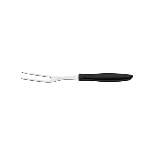 Tramontina Plenas Lightweight Design Carving Fork, 26cm, Lightweight and Durable, All-Purpose Series, Black, Dishwasher Safe, Ultra Lightweight, Made