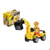 38pcs Excavator Building Blocks Children's Toy Gift