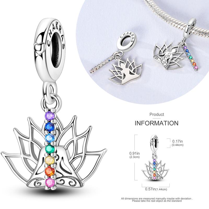 Copper Charms Beads Perfume Animal Butterfly Pendants Fit Original Bracelet Diy Jewelry