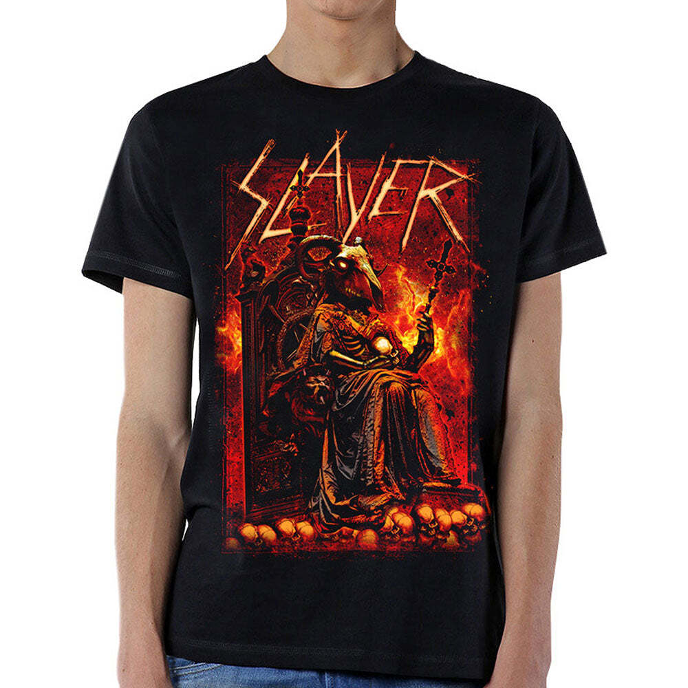 Футболка Slayer 'Goat Skull' - НОВАЯ ОФИЦИАЛЬНАЯ Унисекс Футболка