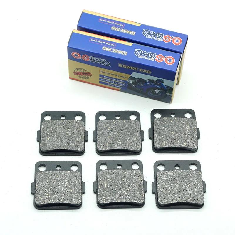 Motorcycle Front Rear Brake Pads for YAMAHA YFM350X Warrior 2002-2003 YFM35R Raptor 350 2007-2013 YFM35X-Warrior 2004 YFM 350 35