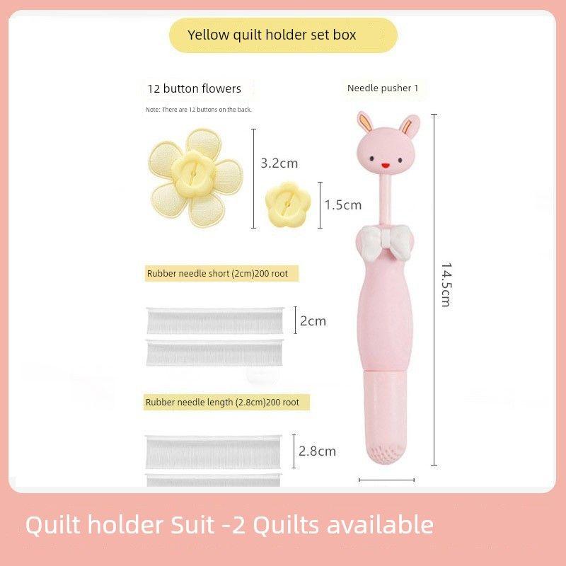 Duvet Bed Sheet Holder Order Quilt Anti-Slip Buckle Quilt Cover Nail Quilt Non Slip Needle-Free Invisible Gadget For Home