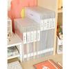 Trendy Unisex Portable Plastic Box File Management Document Case Clear Plastic Document Box Slim Document Case Office Desktop Document Box