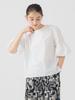 B:MING LIFE STORE by BEAMS Women's Shirred Sleeve Blouse (Hand Washable) OFF_WHITE One Size