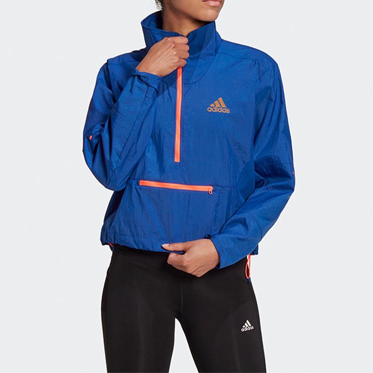 Adidas Adapt Running Jacket Women Outerwear Blue FT0478