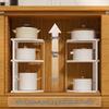 Corner Kitchen Pot Rack Storage Shelf