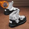 Boys' Waterproof Non-Slip Winter Snow Boots with Warm Velvet Lining