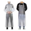Waterproof Transparent PVC 31" Unisex Heavy Duty Apron 43" x Aprons Clear Plastic Oil Stain
