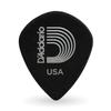 D'Addario Black Ice Picks, 0.80mm, Jazz Style, 3DBK4-10, Pack of 10