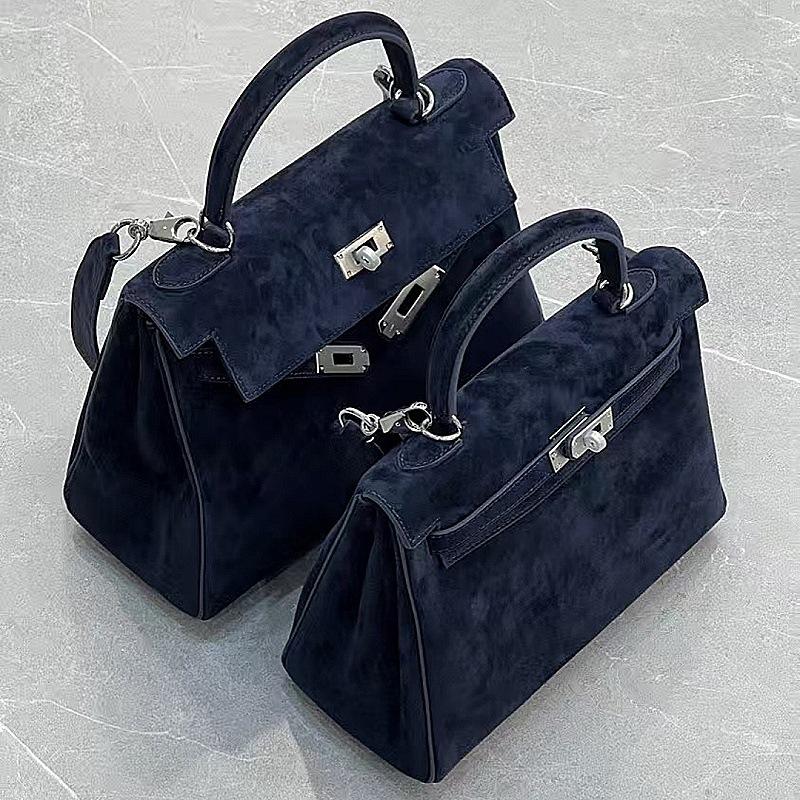 Новая осенне-зимняя сумка с широким плечевым ремнем из матовой кожи, замшевая, из коровьей кожи первого слоя, портативная, на одно плечо, сумка-мессенджер, с высоким чувством