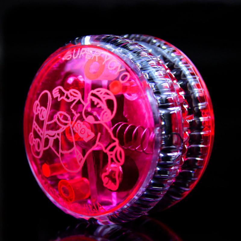 POTAN Luminous LED Yo-Yo Ball Kids Toy Birthday Festival Gift