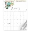 S&O Twelve Flowers 18 Month Wall Calendar 2026-2027 for Home - Tear-Off Monthly Calendar January 2026-June 2027 - Academic Wall Calendar - Hanging