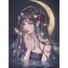 Pictures By Numbers Anime Beauty Girl Kits DIY Gift Oil Painting HandPainted Wall Art Picture For Adults Home Wall Decors