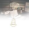 10 шт. Держатель для карточек на стол Многоразовые Металлические Железные Подставки для размещения Карточек-мест Зажимы для демонстрации для Свадеб Мероприятий Ресторанов Вечеринок