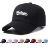 Vintage Embroidery Letter Baseball Cap Outdoor Breathable Peaked Gifts Caps