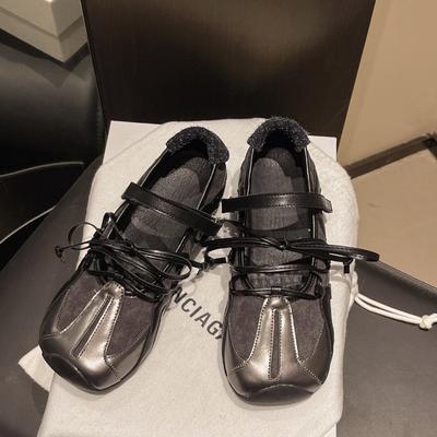 Женская повседневная обувь в стиле балеток, неглубокая, плоская, удобная, модная, для платья, новая летняя, немецкая тренировочная, одинарная обувь