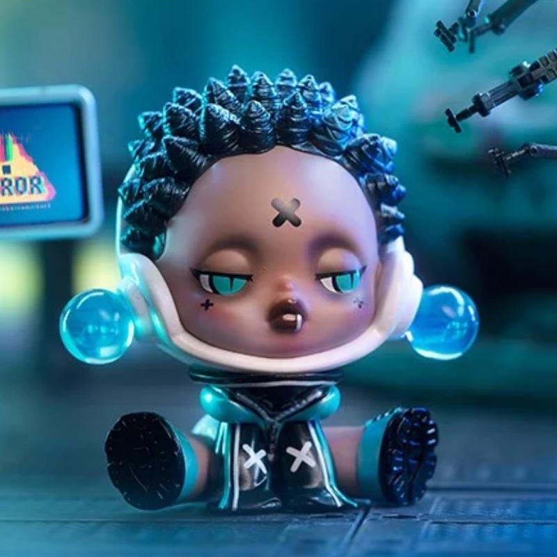 Night City Blind Box Night Guardian Meditator Hand-made Ornaments Children's Gift