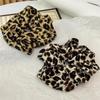 Versatile! Leopard Print Large Intestine Hair Band! Retro Elegant Hair Rope Annual Temperament Simple Headrope