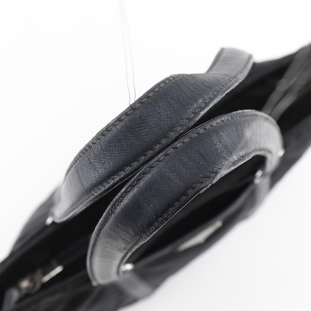 PRADA Tote Bag BR2311 NERO black Nylon/leather Women Used