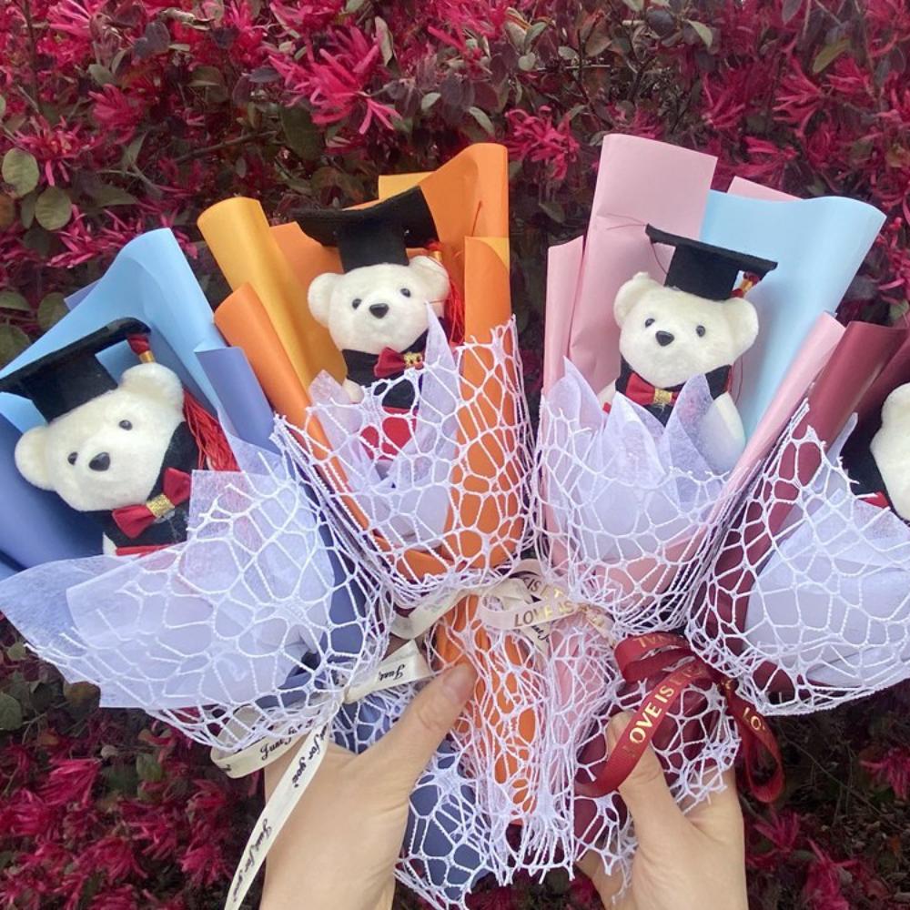 Plush Toy Animal Bouquet Bouquet Decoration Cartoon Lovely Bear New Bear Bouquet
