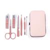 Nail Clippers Rose Gold 18piece Diagonal Exfoliating Stainless Steel Manicure Set Household Ear Spoon Scissors for Men and Women