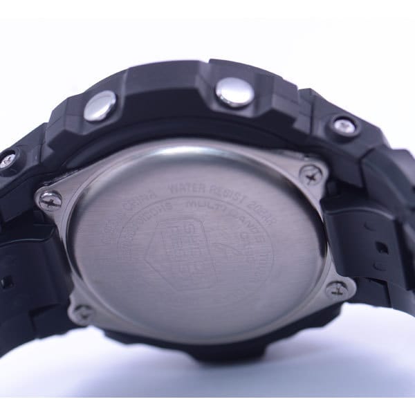 Casio Мужские часы G-SHOCK AWG-M100BC-2AJF [G-SHOCK BLACK/BLUE] круглые черные нержавеющие цифровые аналоговые