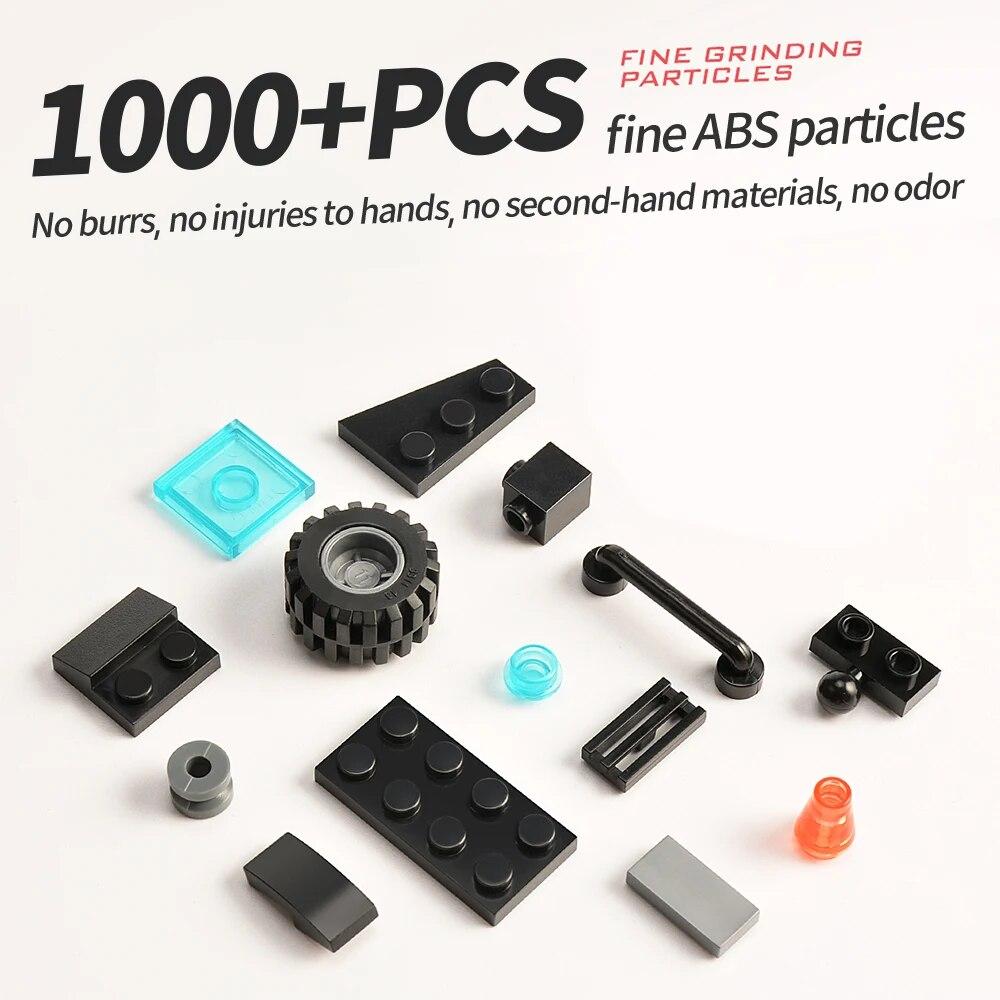 1000+ ШТ. Городской полицейский участок Штаб-квартира Машина Конструктор Грузовик Фигурка спецназа WW2 Военные кирпичики Игрушки для детей